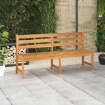 Panchina da Giardino 180 cm in Legno Massello di Teak