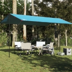 Telone da Campeggio Blu 500x294 cm Impermeabile