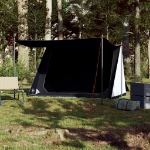 Tenda Campeggio 2 Persone Bianca Tessuto Oscurante Impermeabile