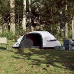 Tenda Campeggio a Cupola 1 Persona Bianca Tessuto Impermeabile