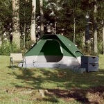 Tenda da Campeggio a Cupola per 2 Persone Verde Impermeabile