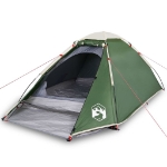 Tenda da Campeggio a Cupola per 4 Persone Verde Impermeabile