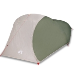 Tenda da Campeggio a Cupola per 4 Persone Verde Impermeabile