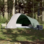 Tenda da Campeggio a Cupola per 4 Persone Verde Impermeabile