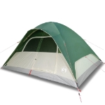 Tenda da Campeggio a Cupola per 6 Persone Verde Impermeabile