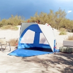 Tenda da Spiaggia 2Persone Azzurro Rilascio Rapido Impermeabile