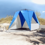 Tenda da Spiaggia 4Persone Azzurro Rilascio Rapido Impermeabile