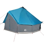 Tenda Familiare Tipi per 12 Persone Blu Impermeabile