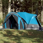 Tenda Familiare Tipi per 8 Persone Blu Impermeabile