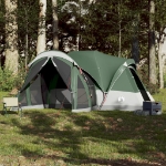 Tenda Familiare Tipi per 8 Persone Verde Impermeabile