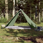 Tenda Familiare Tipi per 8 Persone Verde Impermeabile