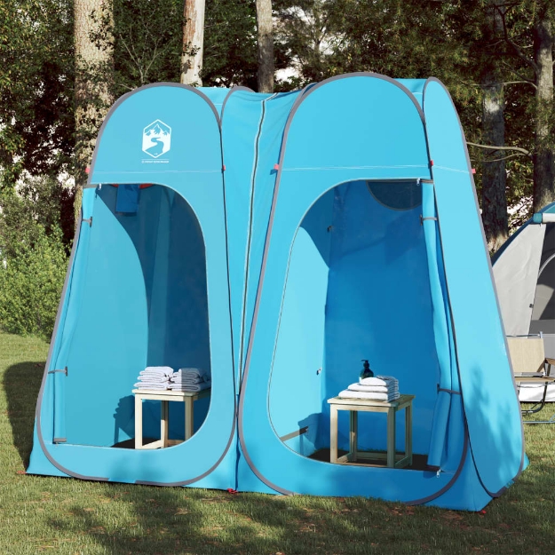 Tenda Privacy Pop-Up Blu Impermeabile