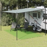 Tappeto da Tenda Verde Chiaro 250x400 cm HDPE