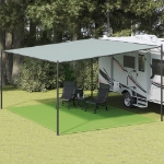 Tappeto da Tenda Verde Chiaro 400x500 cm HDPE