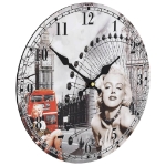 Orologio da Parete Vintage Marilyn Monroe 30 cm