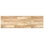 Ripiano a Parete 160x40x2 cm Legno Massello Acacia Non Trattato