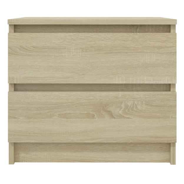 Comodino Rovere Sonoma 50x39x43,5 cm in Legno Multistrato