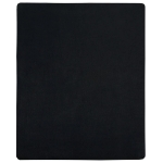 Lenzuola con Angoli Jersey 2pz Nero 90x200 cm Cotone