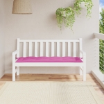 Cuscino per Panca Rosa 150x50x7 cm in Tessuto Oxford