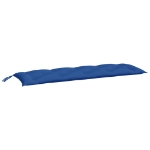 Cuscino per Panca Giardino Blu Reale 150x50x7 cm Tessuto Oxford