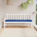 Cuscino per Panca Giardino Blu Reale 180x50x7 cm Tessuto Oxford