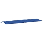 Cuscino per Panca Giardino Blu Reale 200x50x7 cm Tessuto Oxford