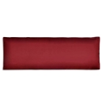 Cuscino di Appoggio Imbottito Rosso Vino 120 x 40 x 10 cm