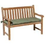 Madison Cuscino per Panche Panama 150x48 cm Verde Salvia