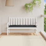 Cuscino Panca Giardino Antracite Mélange 150x50x7 cm Tessuto