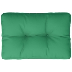 Cuscino per Pallet Verde 50x40x12 cm in Tessuto