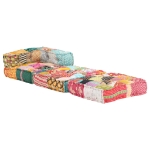 Pouf Modulare in Tessuto Patchwork