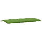 Cuscino per Panca da Giardino Verde Mélange 120x50x7cm Tessuto