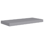 Scaffale a Parete Grigio 60x23,5x3,8 cm in MDF