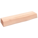 Ripiano a Parete 40x10x6 cm Legno Massello Rovere Non Trattato