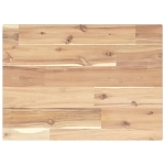 Ripiano a Parete 60x30x2 cm Legno Massello Acacia Non Trattato