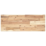 Ripiano a Parete 80x30x2 cm Legno Massello Acacia Non Trattato