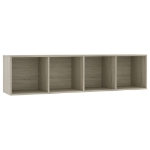 Libreria/Mobile TV Rovere Sonoma 143x30x36 cm