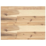 Ripiano a Parete 60x30x4 cm Legno Massello Acacia Non Trattato