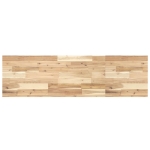 Ripiano a Parete 160x40x4 cm Legno Massello Acacia Non Trattato