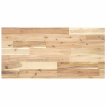 Ripiano a Parete 100x40x4 cm Legno Massello Acacia Non Trattato