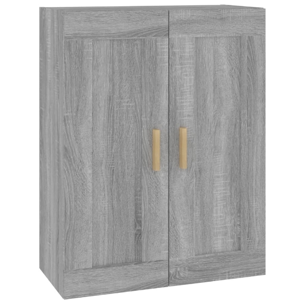 Pensile Grigio Sonoma 69,5x32,5x90 cm in Legno Multistrato