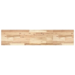 Ripiano a Parete 160x30x2 cm Legno Massello Acacia Non Trattato