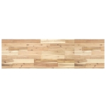 Ripiano a Parete 120x40x4 cm Legno Massello Acacia Non Trattato