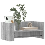 Mensola a Muro Grigio Sonoma 70,5x35x30,5 cm Legno Multistrato