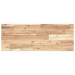 Ripiano a Parete 100x30x2 cm Legno Massello Acacia Non Trattato