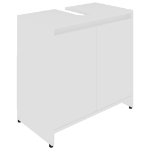 Mobile da Bagno Bianco 60x33x61 cm in Legno Multistrato