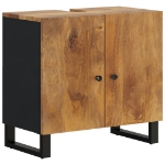 Mobile Lavabo 62x33x58cm Legno Massello Mango Legno Multistrato