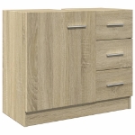 Mobile Sottolavabo Rovere Sonoma 63x30x54 cm Legno Multistrato