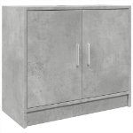 Mobile Lavabo Grigio Cemento 63x29x55 cm in Legno Multistrato