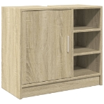 Mobile Lavabo Rovere Sonoma 63x29x55 cm Legno Multistrato